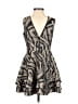 Bebe Paisley Gray Cocktail Dress Size XS - photo 2