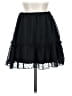 Shein 100% Polyester Polka Dots Black Casual Skirt Size 4 - photo 1