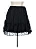 Shein 100% Polyester Polka Dots Black Casual Skirt Size 4 - photo 2