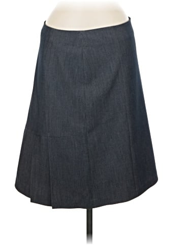 Sharagano Denim Skirt (view 1)