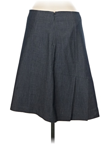 Sharagano Denim Skirt (view 2)