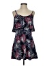 Express Tropical Blue Casual Dress Size XS - photo 1