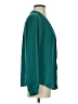Miami 100% Polyester Teal Long Sleeve Blouse Size S - photo 4