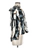 Droimp Print Silver 3/4 Sleeve Blouse Size 6 - photo 4