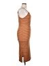 Say What? Stripes Brown Casual Dress Size XL - photo 4