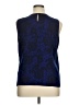 JCPenney 100% Polyester Blue Sleeveless Blouse Size XL (estimated) - photo 2