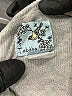 Tabitha 100% Cotton Gray Cardigan Size S - photo 6