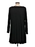 Soma Solid Black Casual Dress Size L - photo 2
