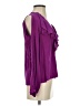 Nanette Lepore Purple Long Sleeve Blouse Size 0 - photo 4