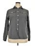Unbranded Solid Gray Long Sleeve Blouse Size XXL - photo 1