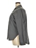 Unbranded Solid Gray Long Sleeve Blouse Size XXL - photo 5