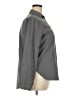 Unbranded Solid Gray Long Sleeve Blouse Size XXL - photo 4