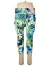 Soma Sport Tropical Blue Active Pants Size XL - photo 1