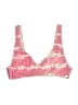 LA Hearts Tie-dye Pink Swimsuit Top Size S - photo 1