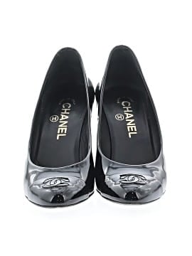 Chanel Patent Leather cap toe pumps (view 2)