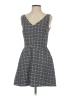 Gap Houndstooth Gray Casual Dress Size 2 - photo 1