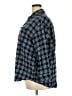 Old Navy 100% Cotton Plaid Blue 3/4 Sleeve Button-Down Shirt Size 2X - photo 5