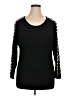Ashley Stewart Black Pullover Sweater Size 14 - 16 Plus - photo 1