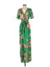 Flying Tomato Tropical Green Jumpsuit Size S - photo 1