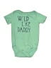 Circo Graphic Green Short Sleeve Onesie Size 0-3 mo - photo 1