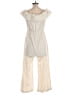 Stone Cold Fox Stripes Ivory Jumpsuit Size Lg (3) - photo 2