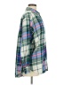 Gap 100% Cotton Plaid Blue Long Sleeve Button-Down Shirt Size M - photo 4