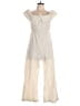 Stone Cold Fox Stripes Ivory Jumpsuit Size Lg (3) - photo 1