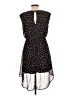 One Clothing 100% Polyester Floral Black Casual Dress Size L - photo 2