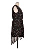 One Clothing 100% Polyester Floral Black Casual Dress Size L - photo 4