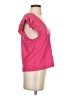 Anthropologie Pink Short Sleeve Top Size L - photo 4