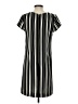Sara Campbell 100% Polyester Stripes Black Casual Dress Size 4 - photo 2