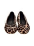 Stuart Weitzman 100% Leather Animal Print Brown Flats Size 8 1/2 - photo 2