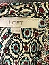 Ann Taylor LOFT 100% Polyester Tweed Green Long Sleeve Blouse Size S - photo 7
