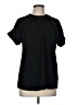 Unbranded 100% Polyester Black Short Sleeve Blouse Size M - photo 1