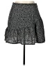 Boohoo 100% Polyester Polka Dots Black Casual Skirt Size 10 - photo 1