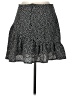 Boohoo 100% Polyester Polka Dots Black Casual Skirt Size 10 - photo 2