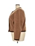 J.Crew Factory Store 100% Polyester Marled Brown Jacket Size XXL (estimated) - photo 5