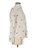 Rails Stripes Ivory 3/4 Sleeve Blouse Size XS - photo 4