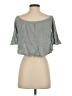 TOBI 100% Rayon Gray Short Sleeve Top Size S - photo 2