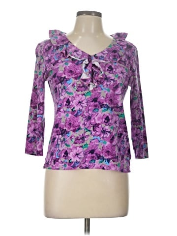 Jones New York Sport 3/4 Sleeve Top (view 1)