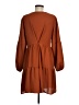 Unbranded 100% Polyester Solid Brown Casual Dress Size M - photo 2