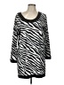 Bobbie Brooks Animal Print Gray Casual Dress Size L - photo 1
