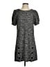 Ann Taylor LOFT Tweed Gray Casual Dress Size 4 - photo 1