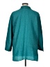Unbranded Teal 3/4 Sleeve Button-Down Shirt Size 1X - photo 2