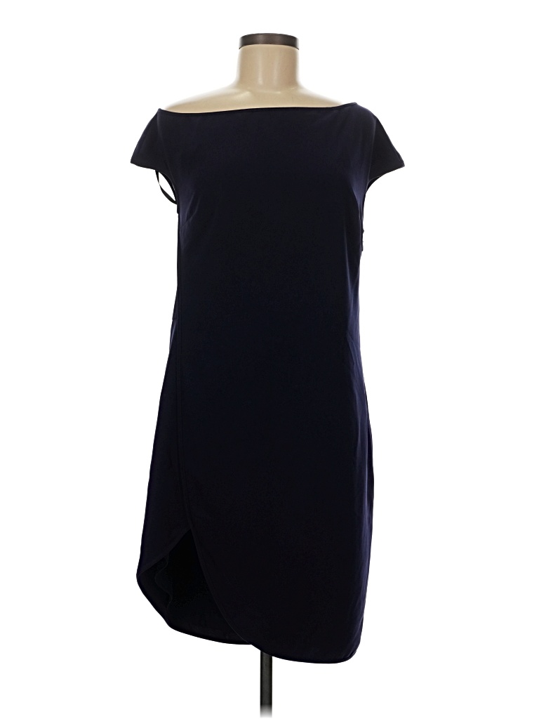 Pre-owned Halston Heritage Cocktail Dress In Blue