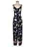 By Anthropologie Floral Black Jumpsuit Size XS - photo 1