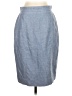 Ann Taylor Solid Blue Casual Skirt Size 2 - photo 1
