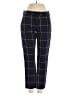 Merona Plaid Blue Casual Pants Size 2 - photo 1