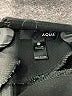 Aqua 100% Polyester Solid Black Casual Dress Size M - photo 6