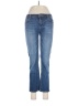 White House Black Market Hearts Blue Jeans Size 6 - photo 1